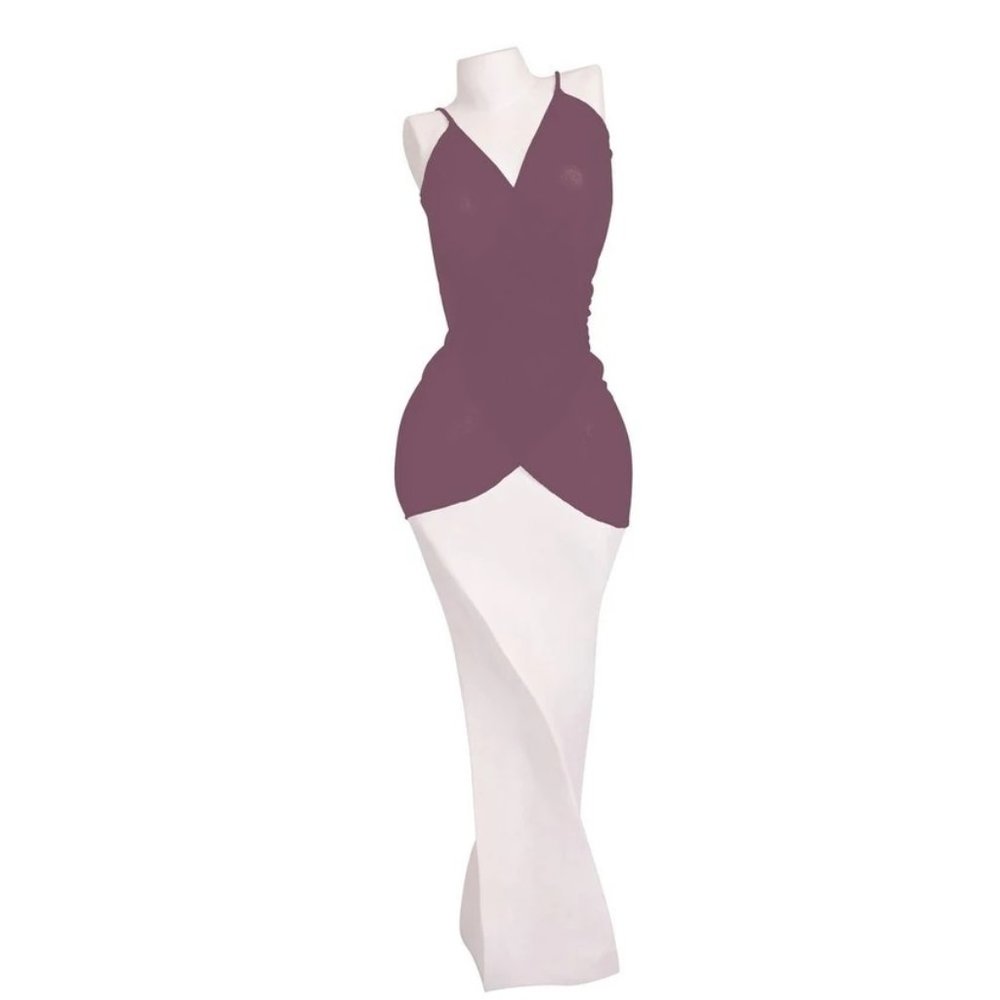 NWT Multi-Function Lavendr Purple Naomi Sarong
